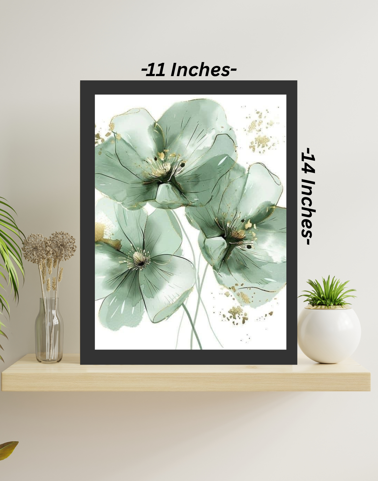 Framed Poster For Room Decor